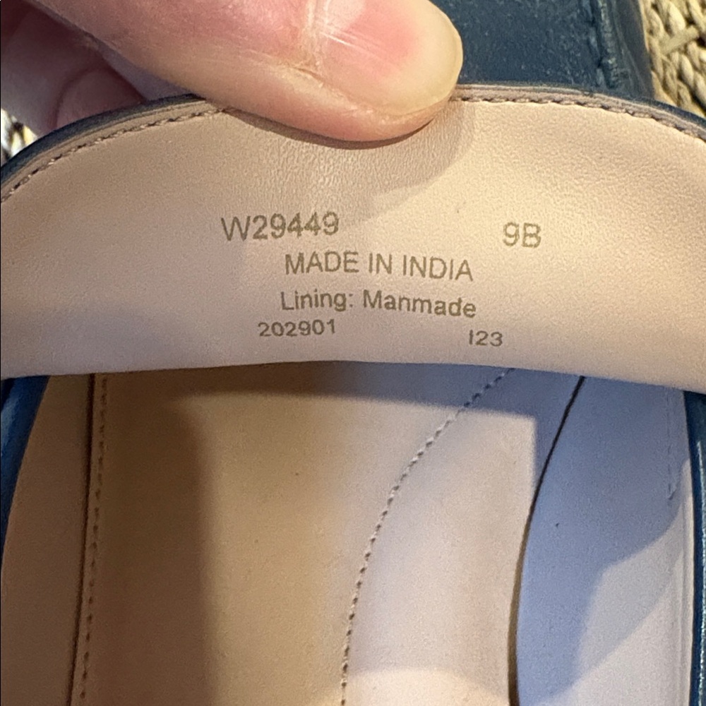 Cole Haan Women Dark Blue Loafers - Picture 7 of 9
